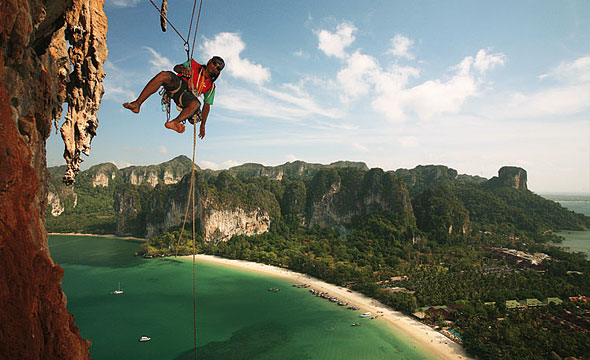 Exploring and Rock Climbing Railay Bay